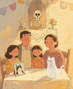 Homenaje dia de muertos para mascotas